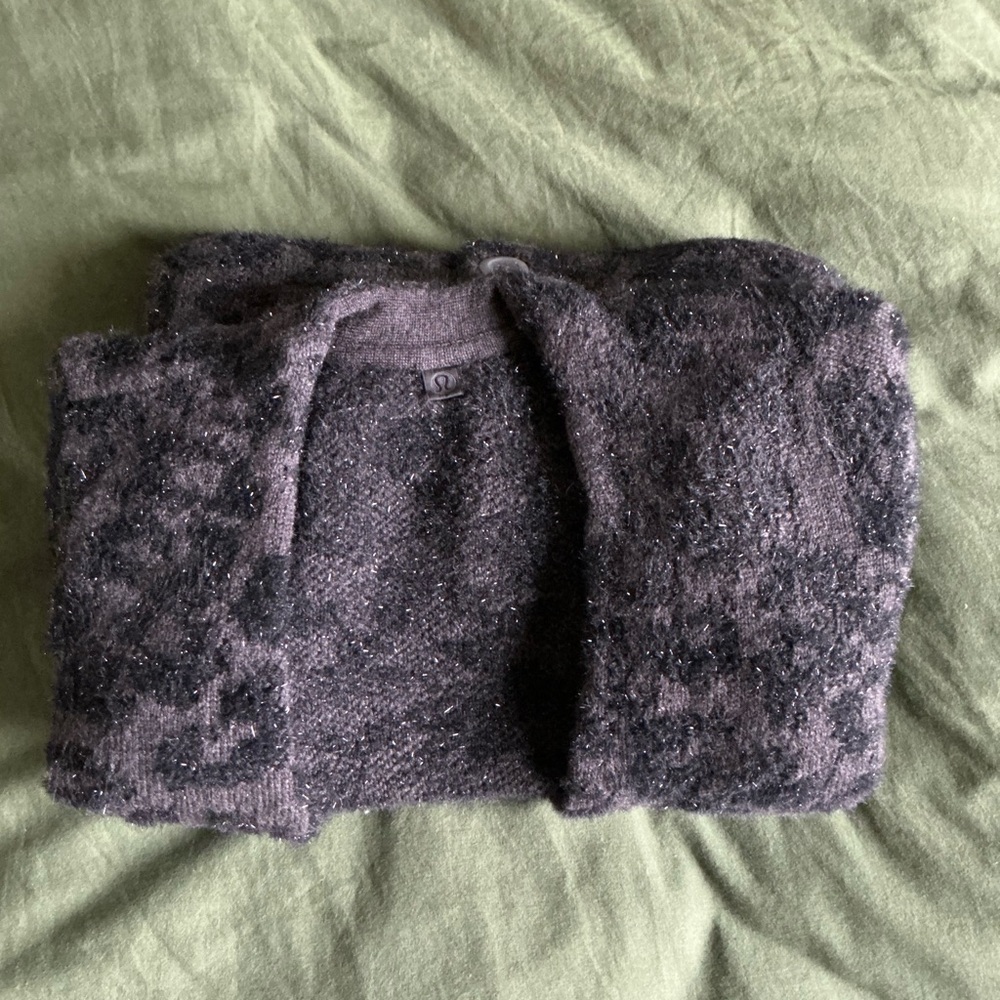 lululemon Patterned Sweater Cardigan